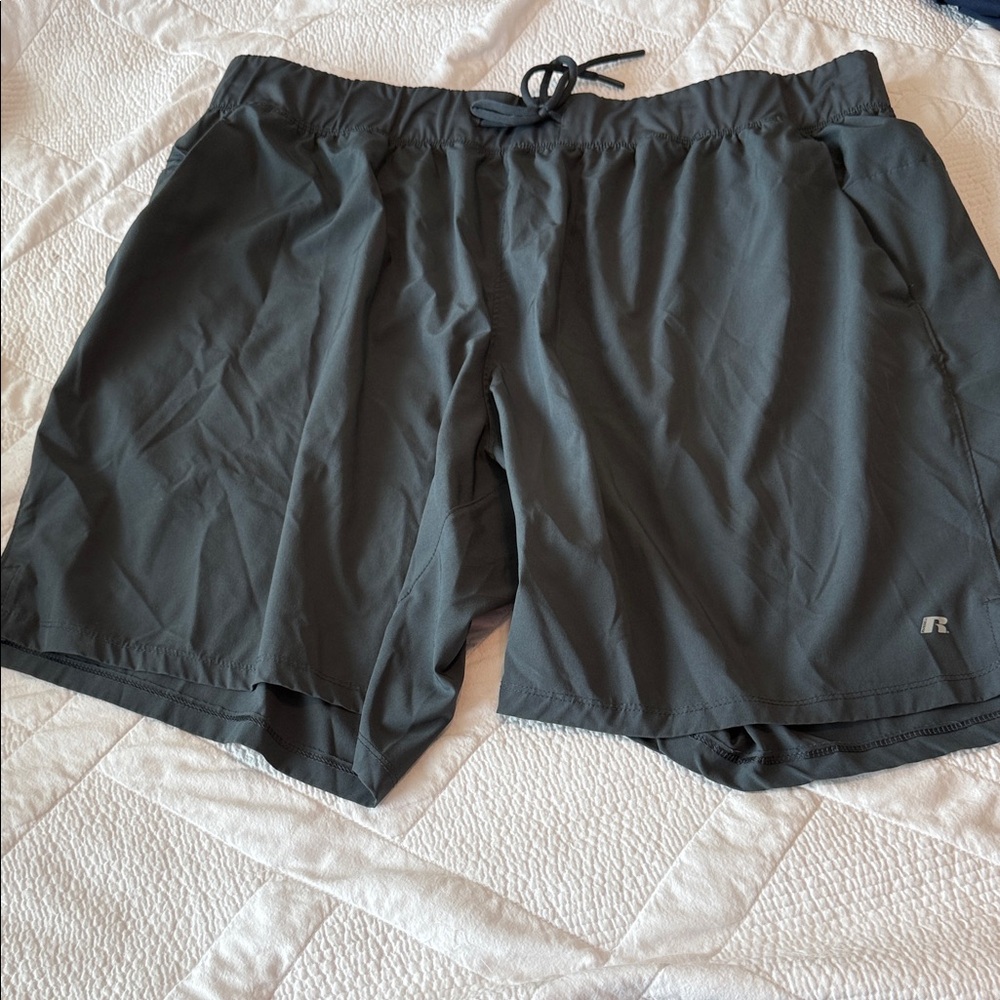 Russell Athletic Charcoal Performance Shorts